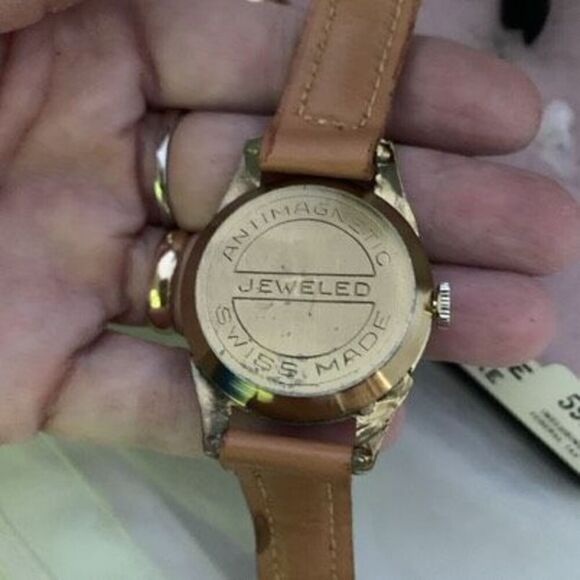 Alpine De Luxe Alpine USA Pencil Perma Matic Pen Geneva Jeweled Swiss Watch - Picture 7 of 14